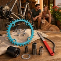 Komplet za obnovu pogona: 32T lančanik + alat za lanac + Shimano tijelo kazete 1