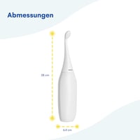 HAPPYPO Po Shower 2.0 Fehér Hordozható Bidé - Intim Zuhany Utazótáskával, Nedves Törlőkendő Helyettesítő, Víztisztítás WC Papír Megtakarítás 3