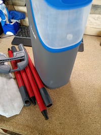 Vileda H2O Mop set za ravno čišćenje s kantom, mikrovlakna, sustav odvajanja čiste i prljave vode, siva - rabljeno 4