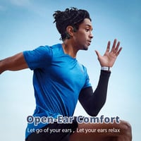 IFECCO Bone Sound Bluetooth 5.3 vízálló csontvezetéses fülhallgató 32GB MP3 sporthoz 5