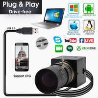 SVPRO 5MP HD Webkamera 10X Optikai Zoommal és Manuális Lencsével 6