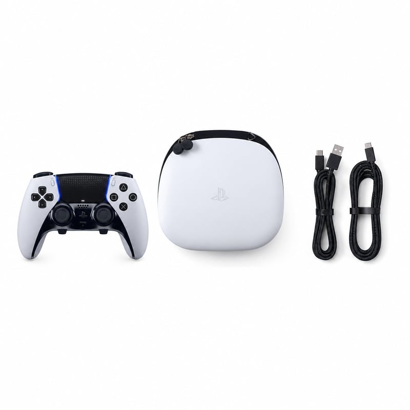 Controller wireless PlayStation DualSense Edge — defect, funcționează parțial: ambele joystick-uri nu răspund (stare: vezi poza a 2-a)