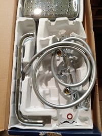 GROHE Vitalio 250 Zuhanyszett Termosztáttal és Esőzuhannyal, 8 l/perc Vízmegtakarító, Antikalk Rendszer, Króm (26696001) 2