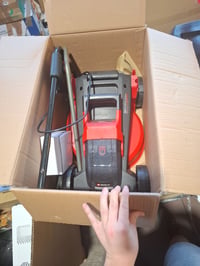 Akumulátorová kosačka Einhell GE-CM 18/30 Li Kit Power X-Change 18V, šírka záberu 30 cm, 25 — Chýba akumulátor (stav: pozri 2. obrázok) 3