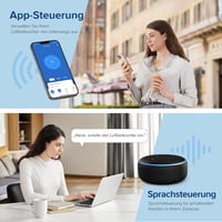 Levoit 3L Ultrahangos Párásító - Felültölthető, 360° Forgó Fúvóka, 19dB Halk Működés, 25 Órás Üzemidő, Okos Vezérlés, Aroma Diffúzor Hálószo 7