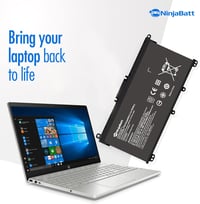 NinjaBatt HT03XL Laptop Akkumulátor HP Pavilion 15-cs 15-da 14-dk 14-cf Sorozathoz - 11.55V 3630mAh Csereakkumulátor 12 Hónap Garanciával 5