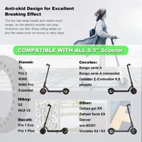 Xiaomi E-roller 8,5" tömör gumi kerék - Kompatibilis M365/Pro 2/Scooter 3 modellekkel 5