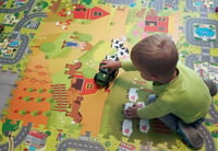Brigamo 9 részes prémium farm puzzle szőnyeg, káros anyag mentes habszivacs 2