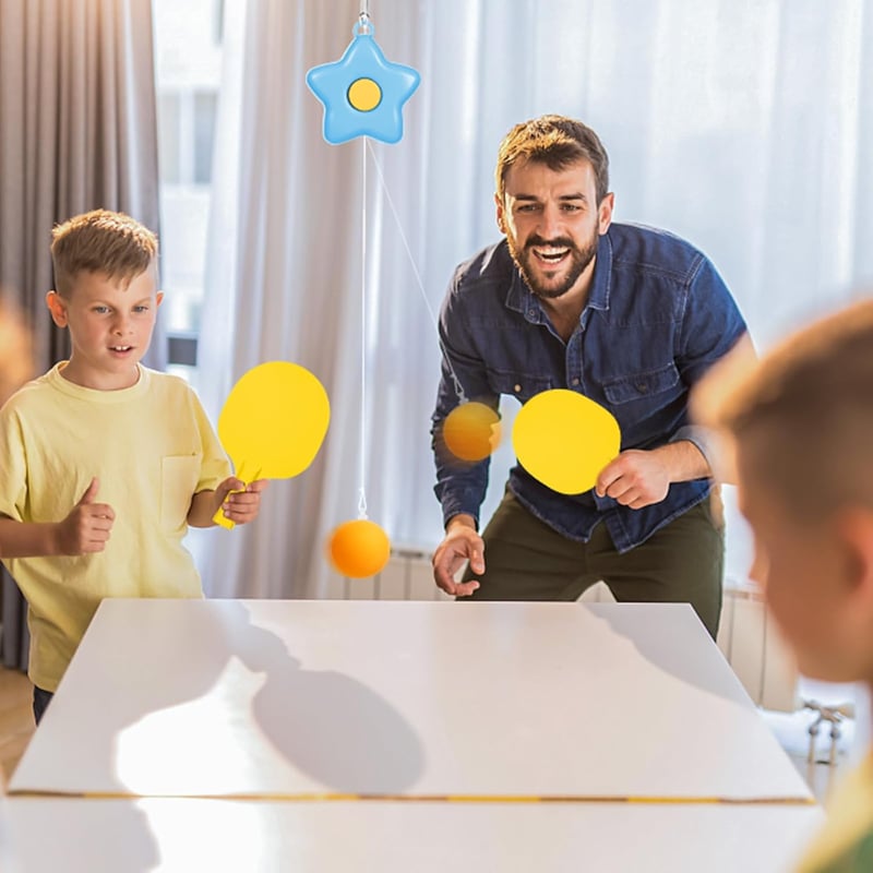 Flintronic állítható ping-pong edzőkészlet gyerekeknek, beltéri használatra
