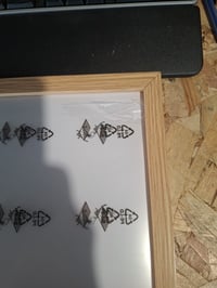 KAIWIN A2 képkeret tölgyfa 42x59,4 cm fotókhoz poszterekhez kirakósokhoz - jobb sarok törött, egyébként újszerű (állapot: lásd a 2. képet) 3