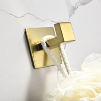 Flybath öntapadós arany fali akasztó szett - 2 db, fürdőszobába, konyhába 9