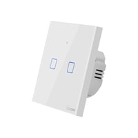 SONOFF T0EU2C 2-csatornás WiFi-s okos fali villanykapcsoló, Alexa és Google Home kompatibilis 8