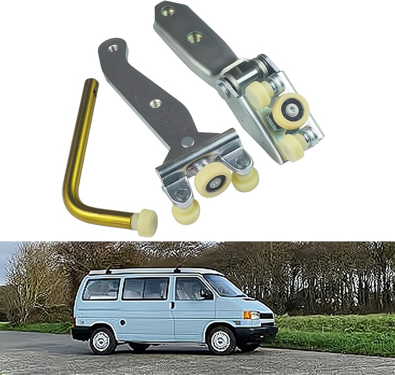 Volkswagen T4 KASturbo schiebetüren görgős vezetősín szett - alsó, középső, felső