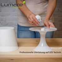 Lumare E27 LED izzó, meleg fehér, 5W, 5db-os csomag, újracsomagolt 4