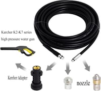 Kärcher K2-K7 kompatibilis 15m csőtisztító tömlő, 180 bar, 60°C 2