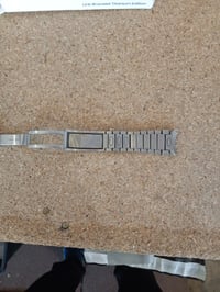 Samsung Hochuen Link Bracelet Titanium Edition remen za pametni sat Galaxy Watch5 Pro, srebrni remen od nehrđajućeg čelika 5