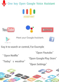 Android TV-hez Vezeték Nélküli USB Távirányító 3
