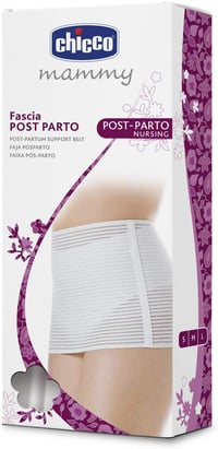 Chicco Postpartum Szülés Utáni Tépőzáras Hasszorító Öv Nőknek - Kényelmes Haspánt Anyukáknak 1