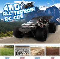 Kizeefun 40 km/h-s távirányítós autó, 1:18 offroad buggy LED fényekkel 6