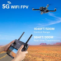HANNVIW H330S GPS Drón 4K Kamerával - 5G FPV Élő Közvetítés, 249g Alatti, Kefementes Motor, Optikai Áramlás, Követő Mód, Kezdőknek és Haladó 3
