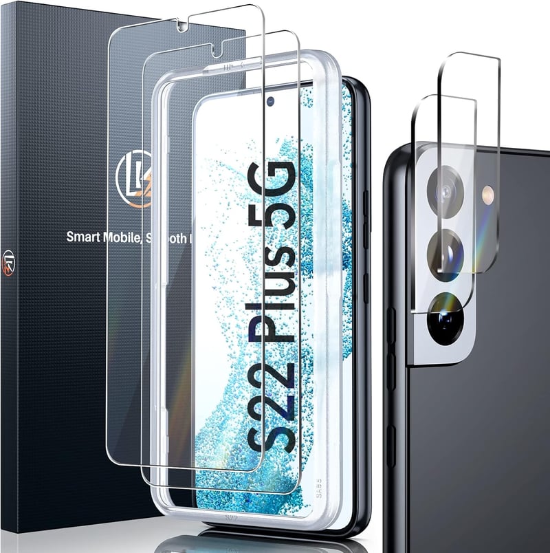 Samsung Galaxy S22 Plus 5G képernyővédő - 2 db edzett üveg fólia (újracsomagolt)