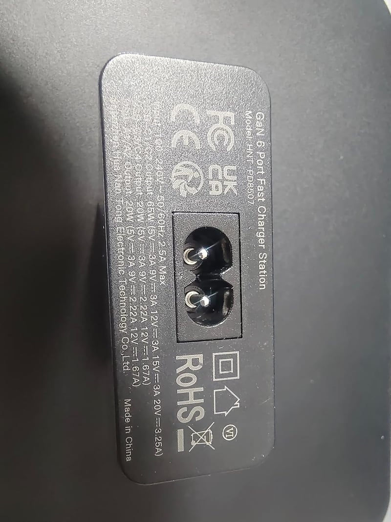 Baseus 165W GaN USB-C töltőállomás 6 portos, MacBook/iPhone/Samsung kompatibilis