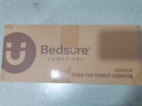 Bedsure Kerek Szürke Puha Macskaágy és Kutyafekhely 60 cm 9