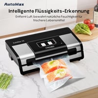 FRESKO V9 vákuumgép 15L/perc szívóerővel, automata, egykezes, vágóval és fóliával 4