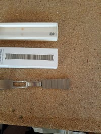 Samsung Hochuen Link Bracelet Titanium Edition remen za pametni sat Galaxy Watch5 Pro, srebrni remen od nehrđajućeg čelika 4