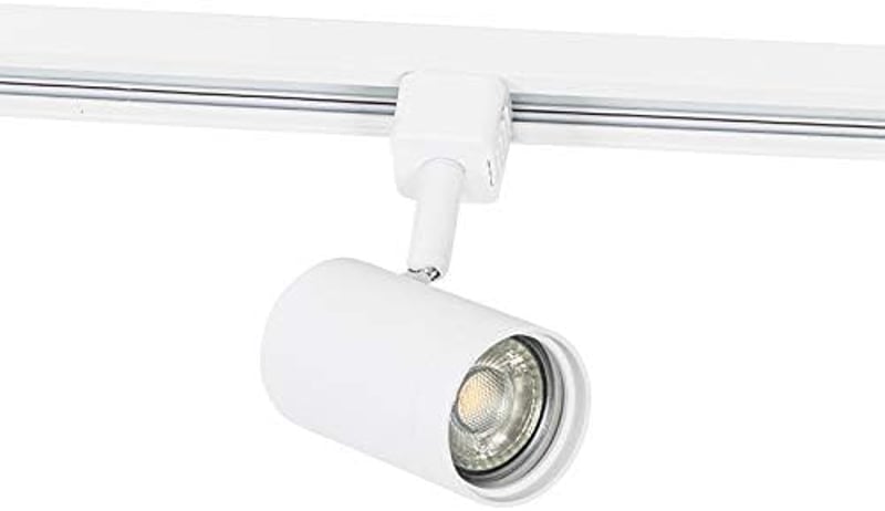 Qazqa Jeana modern fehér LED spotlámpa sínrendszerhez, GU10 foglalattal