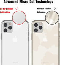 Apple iPhone 11 Pro Átlátszó Tok Beépített Kijelzővédővel 4