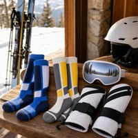 Snow Magic skijaški set: skijaške naočale + tople rukavice + 2 para čarapa 1