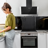 CIARRA CBCB6736C 60 cm-es Páraelszívó 380 m³/h LED Világítás Rozsdamentes Acél Fali 5