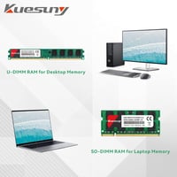 Kuesuny 2GB DDR2 800MHz Laptop Memória - PC2-6400S 200 Pin Notebook RAM Modul, 1.8V CL6, Intel/AMD/Mac Kompatibilis 3