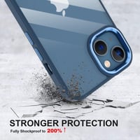 iPhone 13 Tok Állítható Nyaklánccal és Állvánnyal - Kék DOB SECHS 4