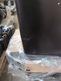 Coș de gunoi cu pedală pentru bucătărie SONGMICS 2 x 30 L, 2 compartimente, gri ardezie, inox — îndoitură pe partea din spate dreapta (stare: vezi a 2-a imagine) 3