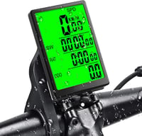 CYCLO-PRO 3.0 Vezeték Nélküli Kerékpár Komputer - 31 Funkció, Nagy Kijelző, Vízálló 1