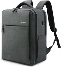 HOMIEE 15,6" Vízálló Üzleti Laptop Hátizsák USB Töltőporttal, Repülőgép Kézipoggyász Méretű 1