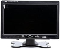EKYLIN 7 Colos Autó Monitor - 4-Pin Csatlakozó, 800x480 HD Felbontás, Tükröződésmentes, Nagy Fényerő, 12V-24V Teherautó, Busz, Lakókocsi, Ka 7