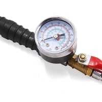 Digitális autógumi nyomásmérő manométerrel, 0-220 PSI 4