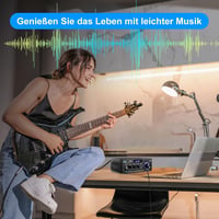 KKMOL AK45 Mini Bluetooth Sztereó Erősítő 400W, USB/SD, Távirányítóval 7