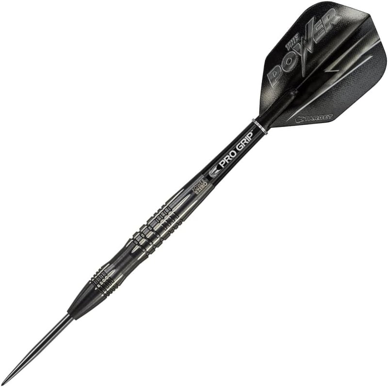 Target Phil Taylor Power 8-Zero fekete 80% volfrám acél darts szett