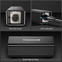 TONOR TA20 XLR Mikrofon Előerősítő - Dinamikus Mikrofonokhoz, 20dB Erősítés, SM7B Kompatibilis, Fém Ház, Podcast és Streaming Felvételekhez 4