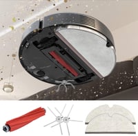 DrRobor Pótalktrész Készlet Roborock Q7/Q7Max/Q7 Max Plus Robotporszívóhoz - Főkefe, HEPA Szűrő és Oldalkefe Szett 3