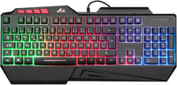 Rii RK202 Gaming Billentyűzet, RGB Háttérvilágítású USB Gamer Klaviatúra 19 Anti-Ghosting Funkcióval, PC/Laptop/PS4/Xbox One Kompatibilis - B086DC4MRL 1