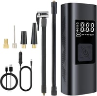 Gyors Elektromos Pumpa 6000mAh - 150PSI Kompresszor Autóhoz, Biciklihez, Motorhoz LED-del 1
