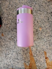 Cană termică Stanley Aerolight Transit 0,35 L mov - stare folosită - etanșă, se poate spăla la mașina de spălat vase (stare: vezi a 2-a poză) 2