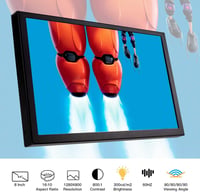 Elecrow 8" IPS Hordozható Monitor Raspberry Pi-hez, HD 1280x800 Felbontással 2