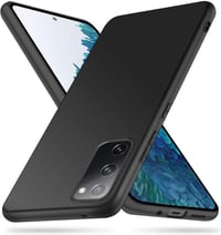 Samsung Galaxy S20 FE Fekete Tok Kameravédő TPU Szilikon Hátlap 4G/5G 1