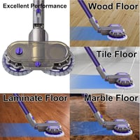 Dyson Digital Slim V12 Fluffy kompatibilis motoros padlókefe mikroszálas kendővel 7